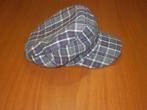 (23) - casquette femme T.56 grise violette, Ophalen of Verzenden, Zo goed als nieuw, Maat 38/40 (M), Muts