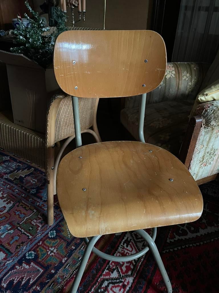 Vintage draaistoel, Ophalen