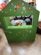 Poppenkast, Ophalen, Gebruikt