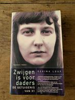Boek Zwijgen is voor daders / Regina Louf / Getuige x, Ophalen of Verzenden, R. Louf