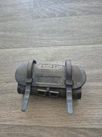 Oude vintage fietstas met gereedschap, Ophalen, Gebruikt, Metaal, Vintage