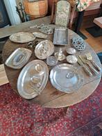 Lot de pièces en métal argenté, Bricolage & Construction, Métaux, Enlèvement, Utilisé, Autres métaux