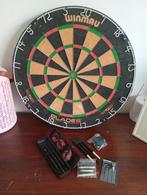 Dart blok met 2 set pijltjes, Enlèvement, Utilisé, Cible de fléchettes avec fléchettes