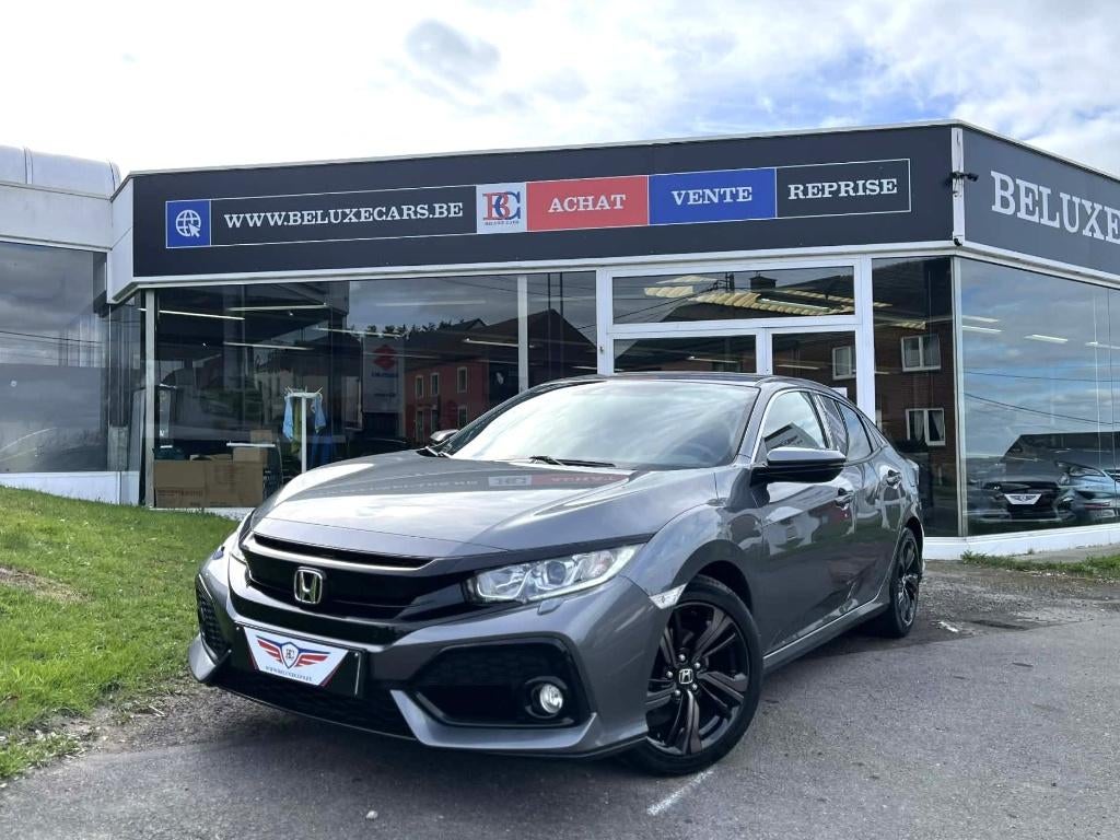 HONDA Civic 1.0 i-VTEC*Camera*S-Heat*PDC-AV/AR*, Auto's, Voorwielaandrijving, Stof, Multifunctioneel stuurwiel, 988 cc