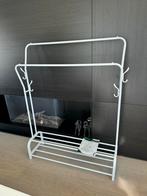 Kledingrek wit metaal, Ophalen, Nieuw