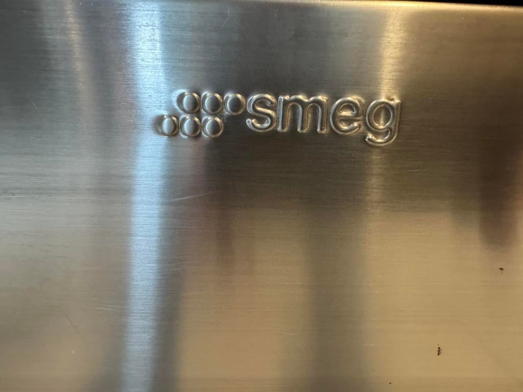 Smeg cuisinière 90x60, Elektronische apparatuur, Fornuizen, Gebruikt, Tussenbouw, Gas, 5 kookzones of meer, 60 cm of meer, Ophalen
