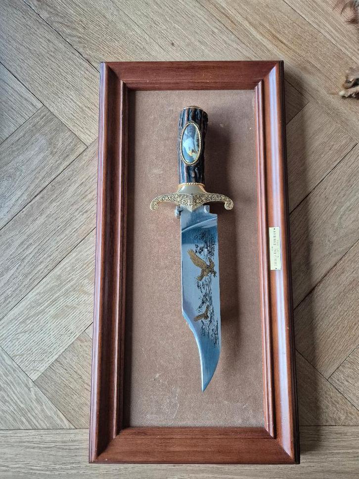 Siermes op kader, Antiek en Kunst, Kunst | Designobjecten, Ophalen