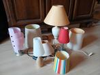 lot tafellampen en -kappen, Ophalen of Verzenden, Gebruikt