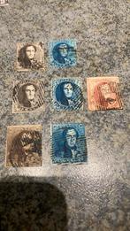 Eerste zegels leopold1, Verzenden