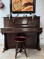 Piano droit ancien, Enlèvement, Utilisé, Brun, Piano