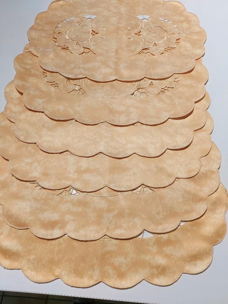 Sierdoekjes, Ophalen of Verzenden, Zo goed als nieuw, Textiel, Oranje