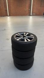 18 inch Mercedes set – 4 lichtmetalen velgen met zomerbanden, Ophalen, 18 inch, Gebruikt, Velg(en)