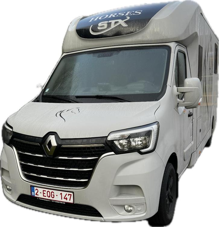 STX Horsebox 2 paards- vrachtwagen, Dieren en Toebehoren, Paarden en Pony's | Trailers en Aanhangwagens, Zo goed als nieuw, Overige typen