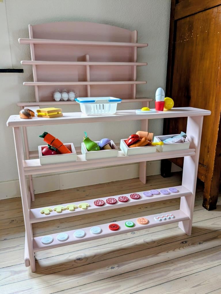 Boutique en bois (bois FSC) rose, Enfants & Bébés, Enlèvement