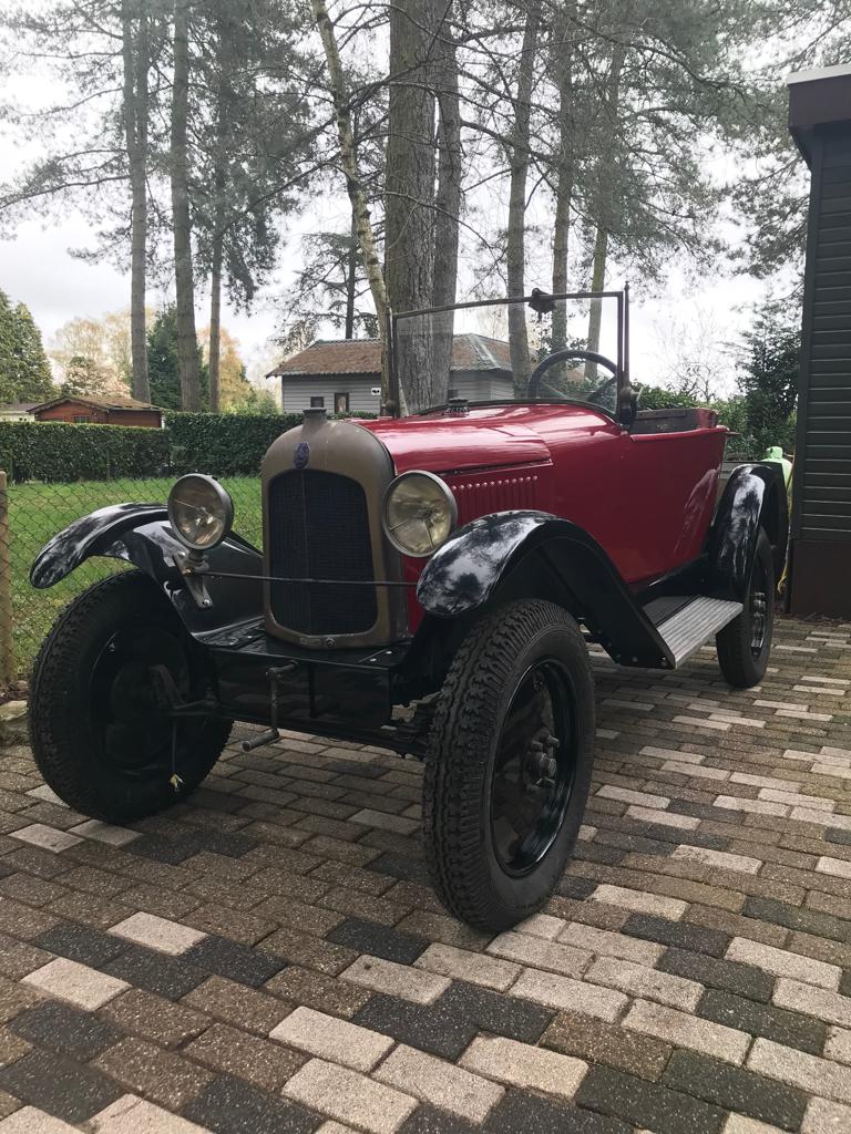 Citroen 5cv 5hp trefle torpedo Type C, Auto's, Achterwielaandrijving, 4 cilinders, Cabriolet, Leder