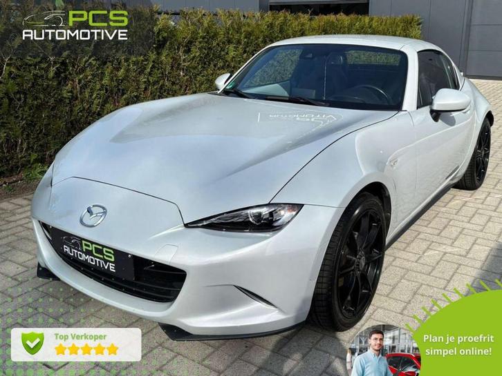 Mazda MX-5 1.5 Benzine / Hardtop / 100.000 km / 12m Waarborg, Auto's, Mazda, Bedrijf, Te koop, MX-5, ABS, Achteruitrijcamera, Adaptieve lichten