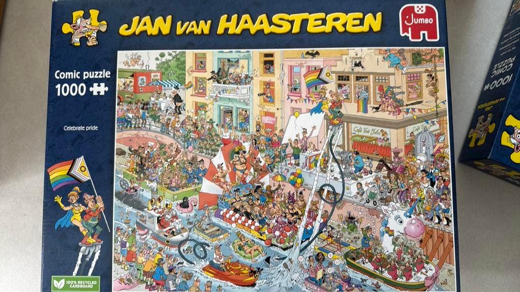 Jan van Haasteren, Ophalen, Zo goed als nieuw