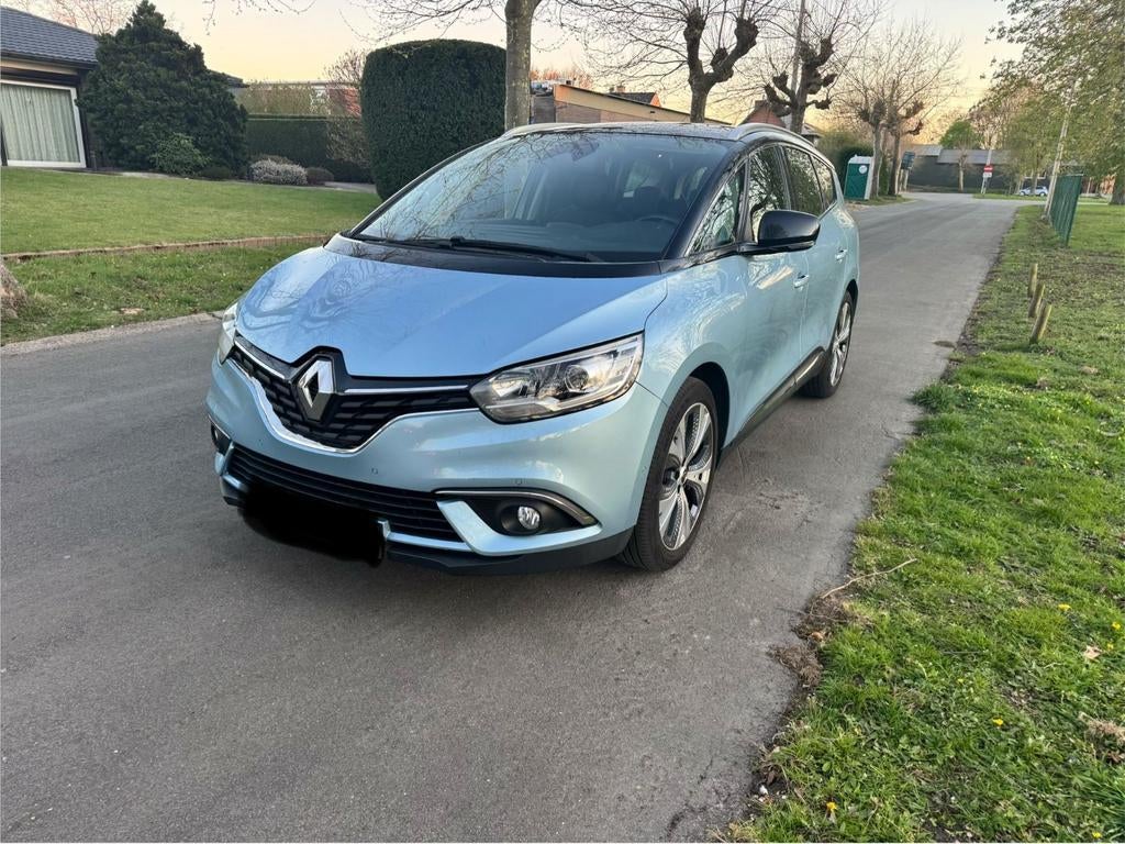 Renault scenic 2017 benzine motor 1.2l 7 plaats 85kw 115pk, Auto's, Automaat, Navigatiesysteem, Particulier, Te koop