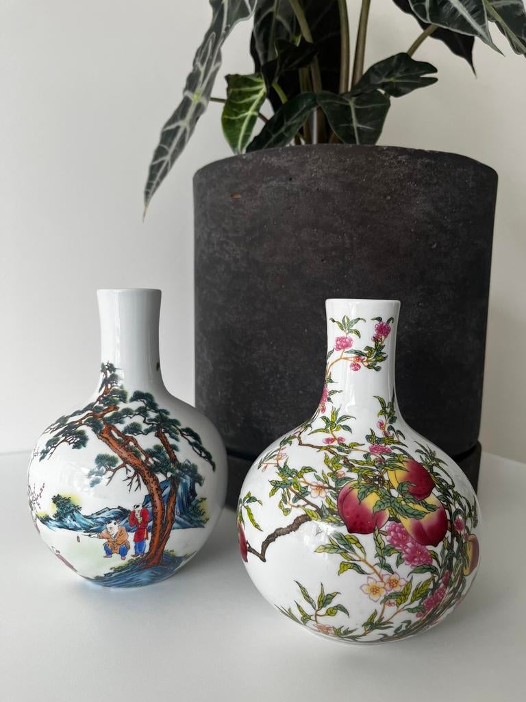 Chinese vaasjes, Huis en Inrichting, Ophalen, Gebruikt