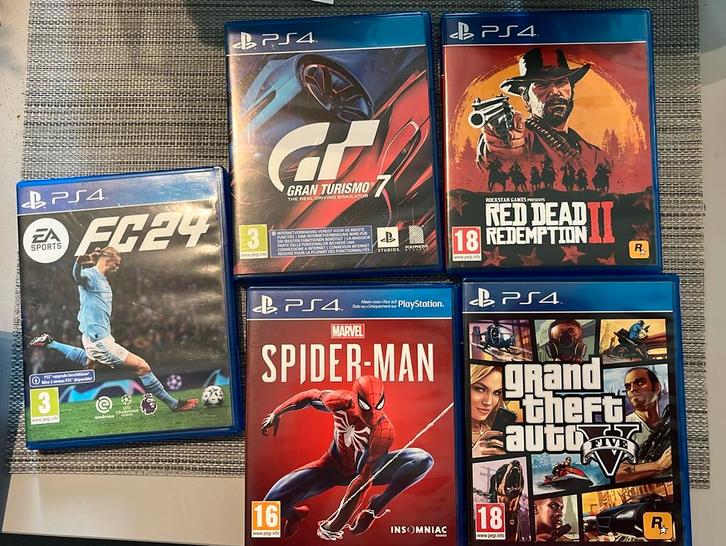 PS4 games - prijs zie beschrijving, Games en Spelcomputers, Games | Sony PlayStation 4, Zo goed als nieuw, Ophalen