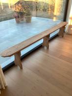 Antieke houten kerkbank, Ophalen