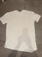 T-shirt Bershka mi-long blanc, Enlèvement ou Envoi, Comme neuf, Taille 48/50 (M), Bershka