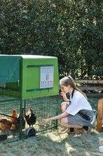 de ei-chalet kippenhok kunststof, Ophalen