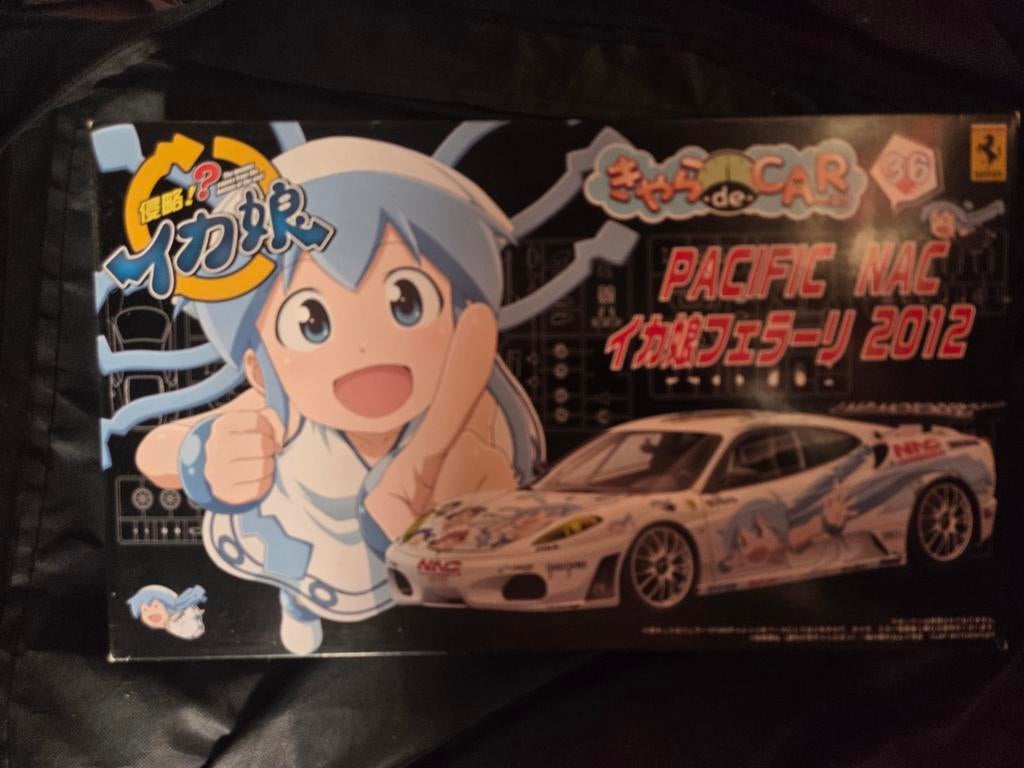 Ferrari F430 "Squid Girl" (Fujimi - Pacific NAC), Hobby en Vrije tijd, Fujimi, Auto, Groter dan 1:32, Nieuw