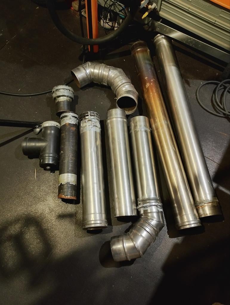 Rookgasafvoer, Ophalen, Pelletkachel