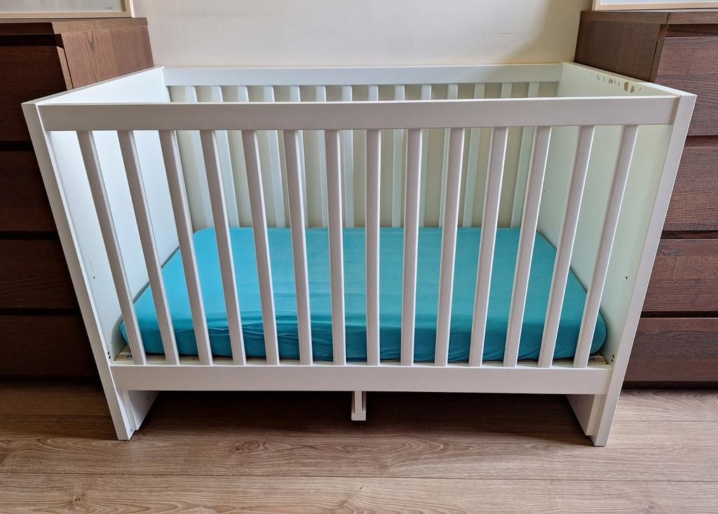 Ikea babybed/ledikant met aerosleep evolution matras, Ophalen, Ledikant
