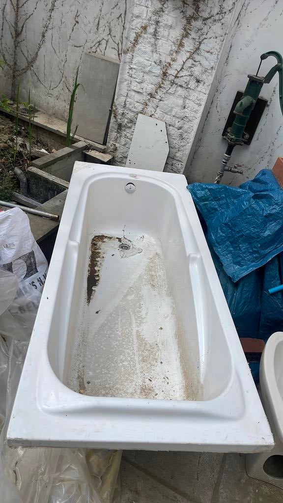 Nouvelle baignoire (avec plastique de protection), Maison & Meubles, Enlèvement, Comme neuf