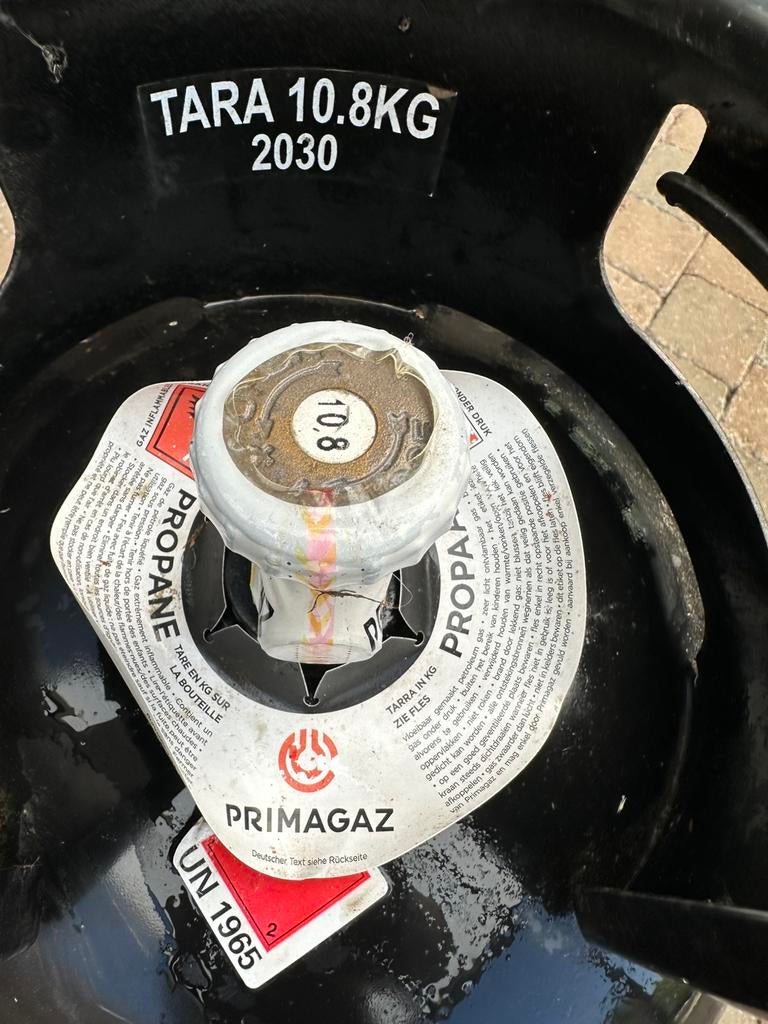 Gasfles 10,5 kg, Jardin & Terrasse, Accessoires pour le barbecue, Enlèvement, Neuf