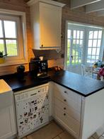 Tweedehands Keuken, Ophalen, Gebruikt, Wit, Graniet of Steen