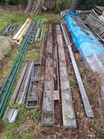 Poutrelles galvanisées, vieux fer,..., Enlèvement, Fer