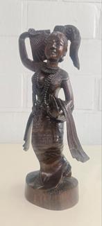 Vintage houtgesneden beeld Bali jaren 50, Antiek en Kunst, Ophalen