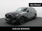 Mazda CX-60 2.5 240kW HOMURA AWD STUUR- EN ZETELVERWARMING |, Auto's, Automaat, Stof, Gebruikt, Zwart