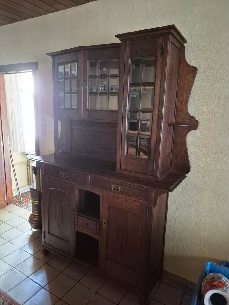 Antieke buffet kast., Antiek en Kunst, Antiek | Meubels | Kasten, Ophalen