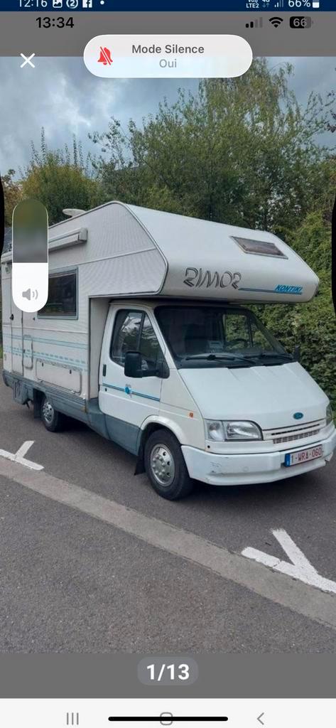 Camping car, Caravanes & Camping, Camping-cars, Particulier, Ford, Douche, Enlèvement