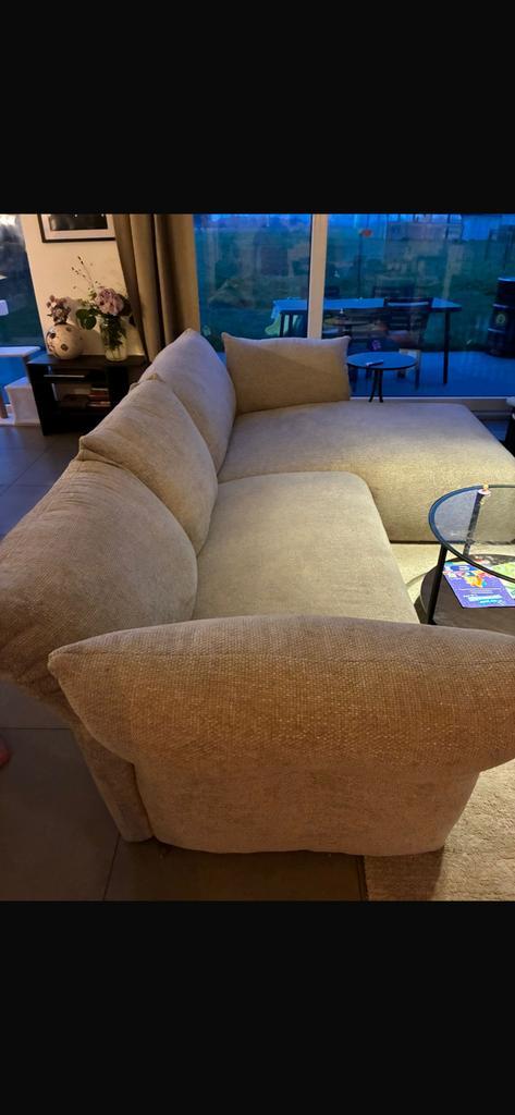 Juntoo zetel met lange lig zijde kwaliteit, Maison & Meubles, Canapés | Sofas & Chaises Longues, Comme neuf, Enlèvement
