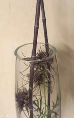 Grand vase conique en verre, Enlèvement, Comme neuf, Verre, 50 à 75 cm