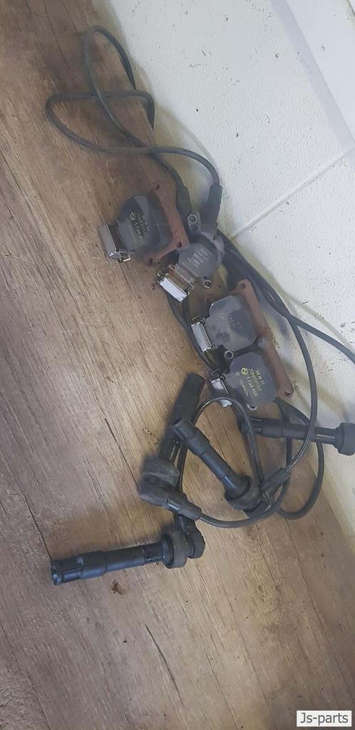 4x bobine met bougiekabels BMW E36 318IS M42, Auto-onderdelen, Motor en Toebehoren, BMW, Gebruikt, Ophalen of Verzenden