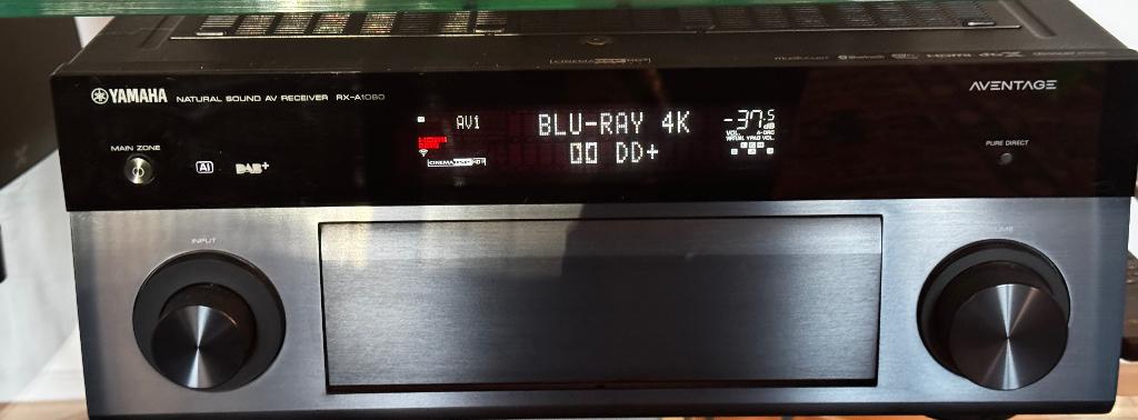 Yamaha RX-A1080 Aventage - État impeccable  - HDMI 4K Atmos, Yamaha, Enlèvement, Utilisé, 120 watts ou plus