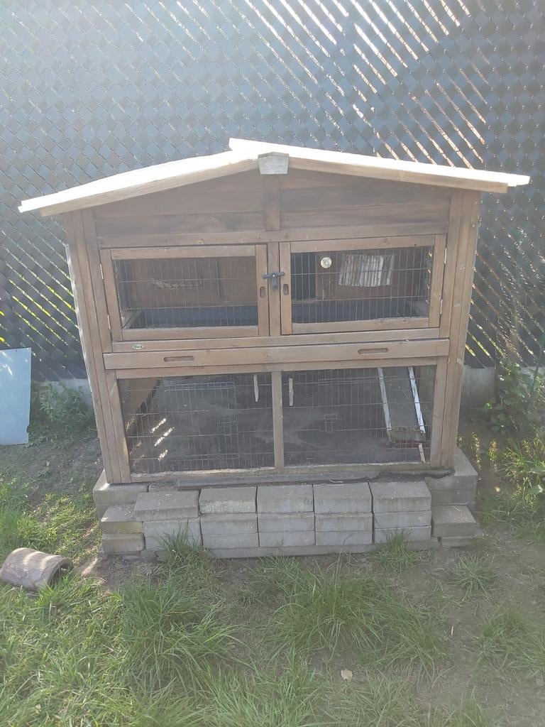 Groot Konijnenhok, Ophalen, Hok, Cavia