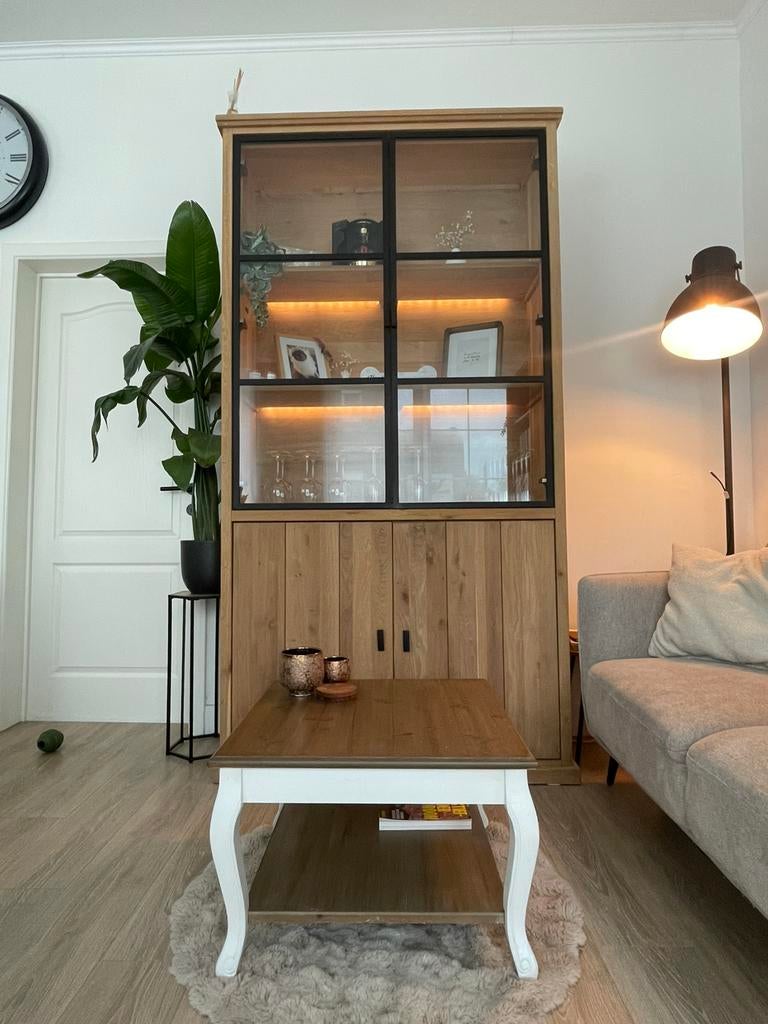 Grimaldi vitrinekast, Ophalen, Met deur(en), 100 tot 150 cm, 200 cm of meer