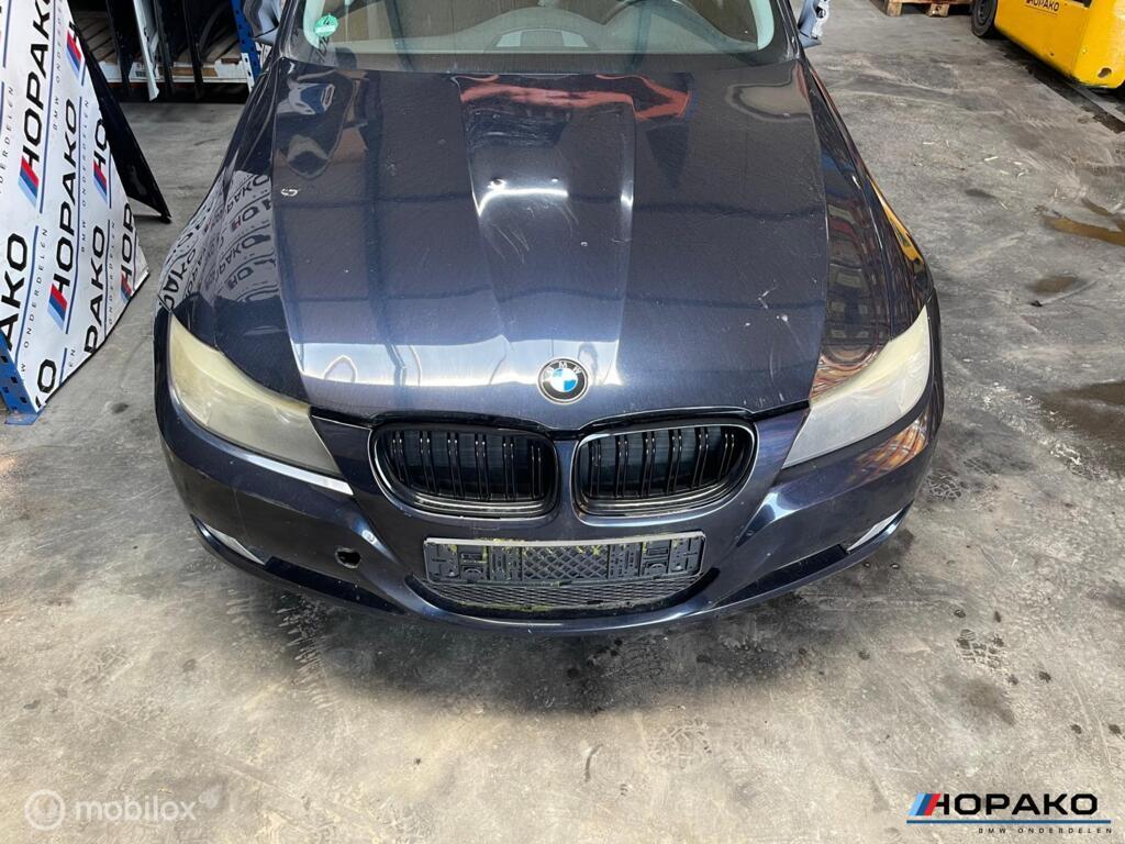 Voorkop (compleet) BMW E90 E91 zwart - M sport, Enlèvement ou Envoi, Einsteinlaan 5, rijswijk, Bmw, Utilisé