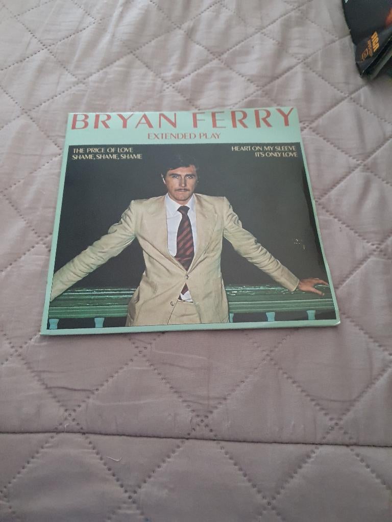 S - Bryan Ferry – Extended Play - 1976, CD & DVD, Vinyles Singles, Enlèvement ou Envoi, Single, Comme neuf, 1970 - 1979