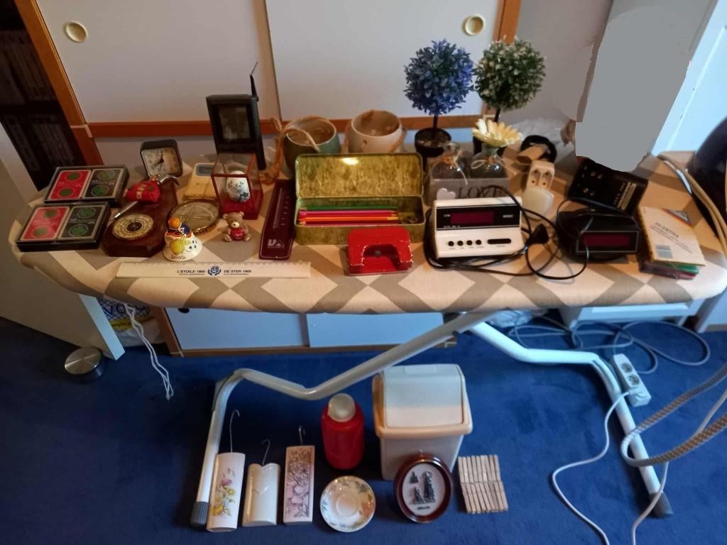 Lot de brocante – tout ce qui est sur les photos, Diversen, Rommelmarktspullen, Gebruikt, Ophalen