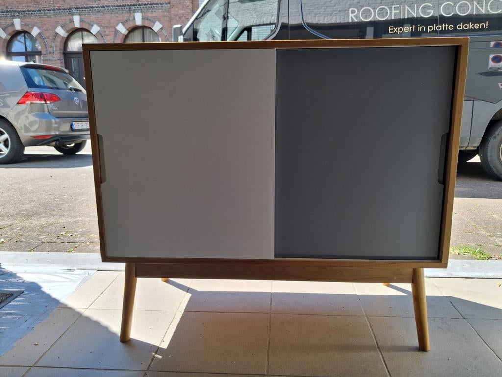 Kast met schuifdeuren 45x90cm 80cm hoog, Ophalen, Zo goed als nieuw