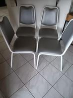 4 chaises de salle à manger (âgées de 8 mois)., Maison & Meubles, Chaises, Enlèvement, Gris