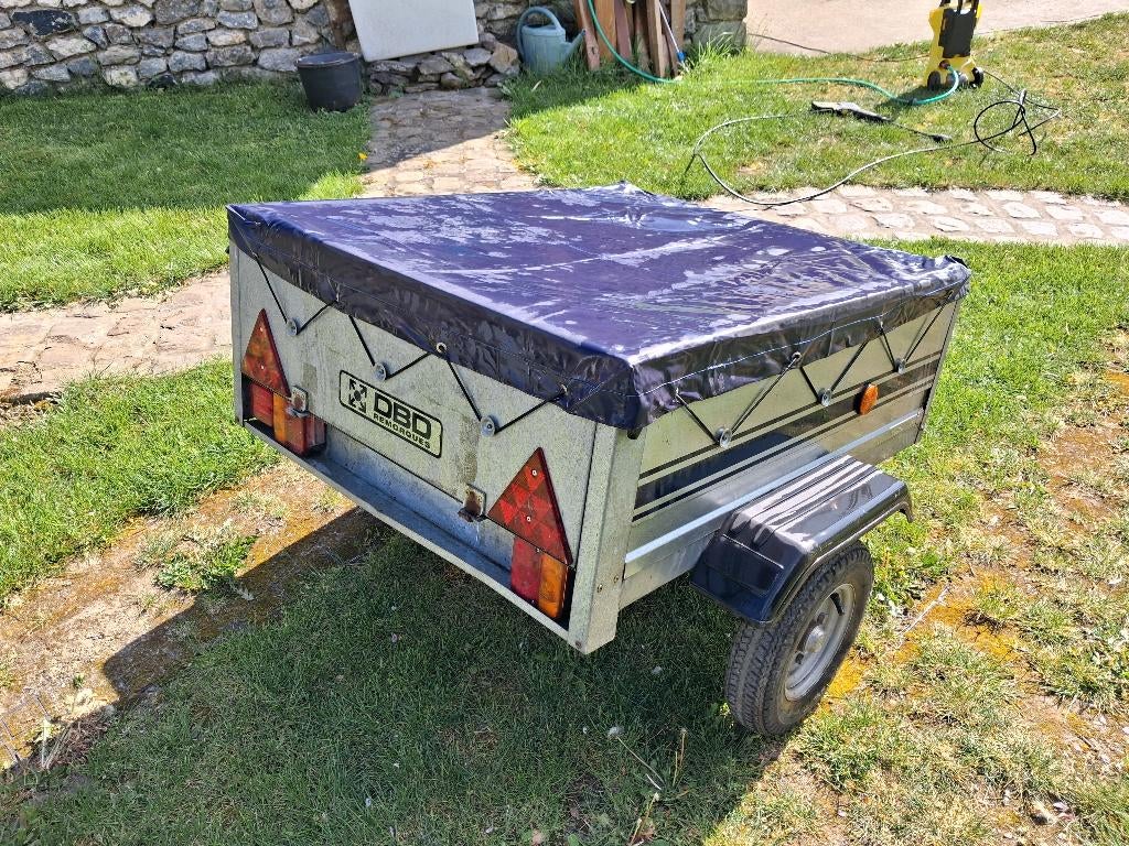 Remorque bagagère, Enlèvement, Utilisé